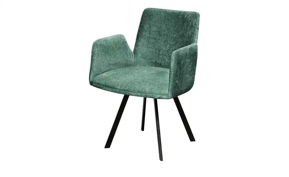 Woodford Polsterstuhl Badin BHT 57,5|82,5|55,5 cm, Chenille