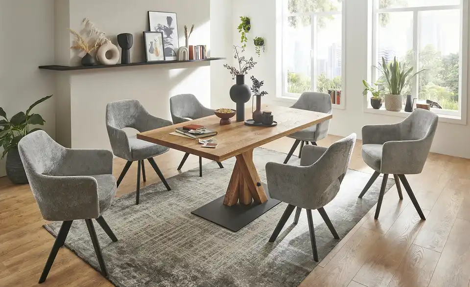 Woodford Esstisch Mavos BHL 90|76|160 cm