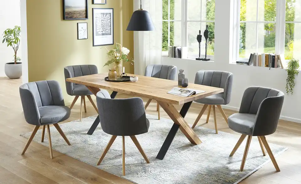 Woodford Esstisch Mavos BHL 90|76|160 cm