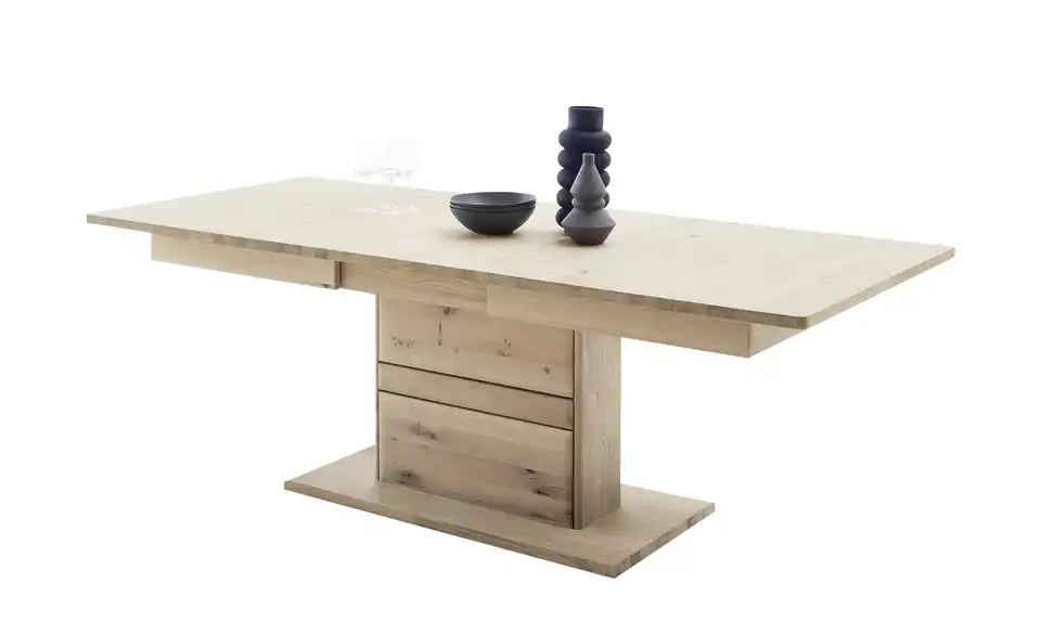 Woodford Säulentisch ausziehbar Onna BHL 100|77|180 cm