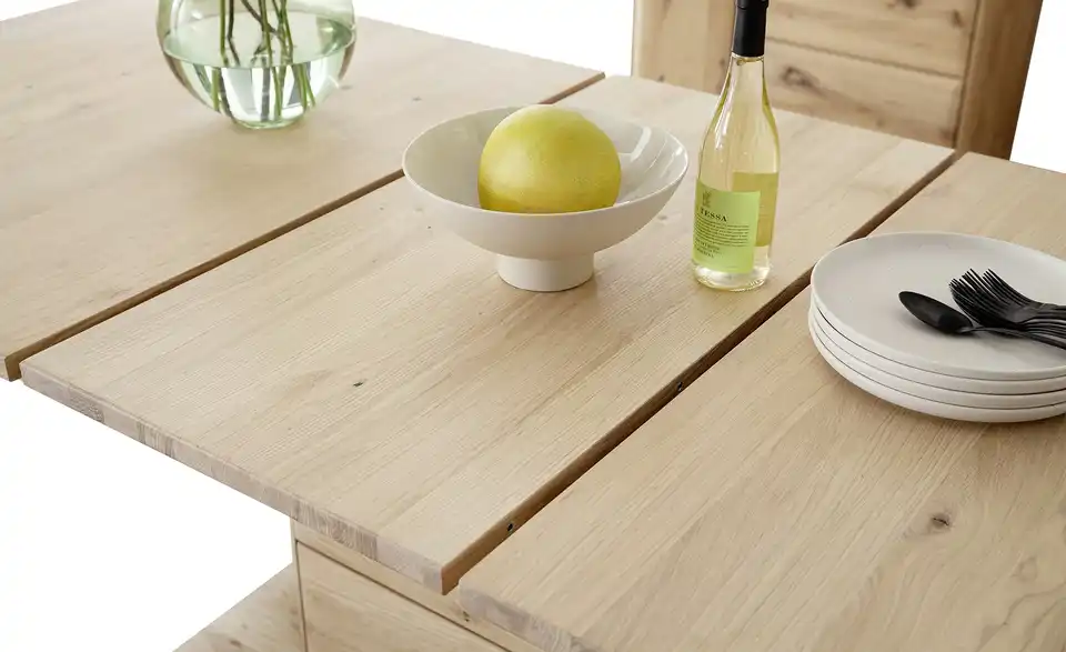 Woodford Säulentisch ausziehbar Onna BHL 100|77|180 cm