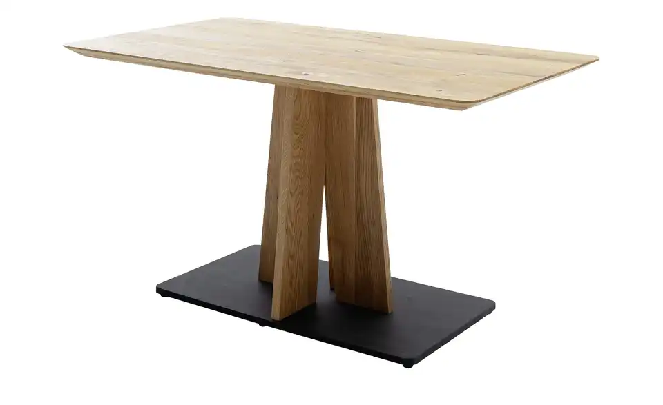 Woodford Säulentisch aus Massivholz Alma BHL 80|76|120 cm