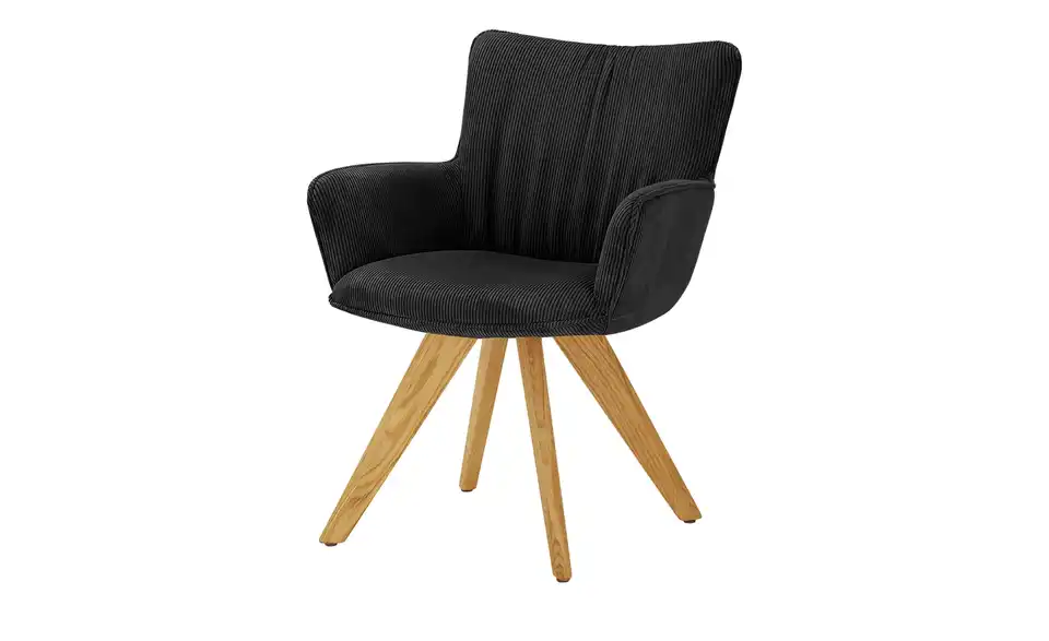 Wohnwert Armlehnstuhl Stella BHT 61|87|62 cm, Cordstoff