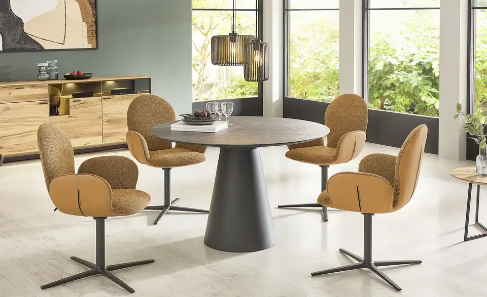 SCHÖNER WOHNEN Kollektion Esszimmerstuhl Bari BHT 58|89|61 cm, Webstoff