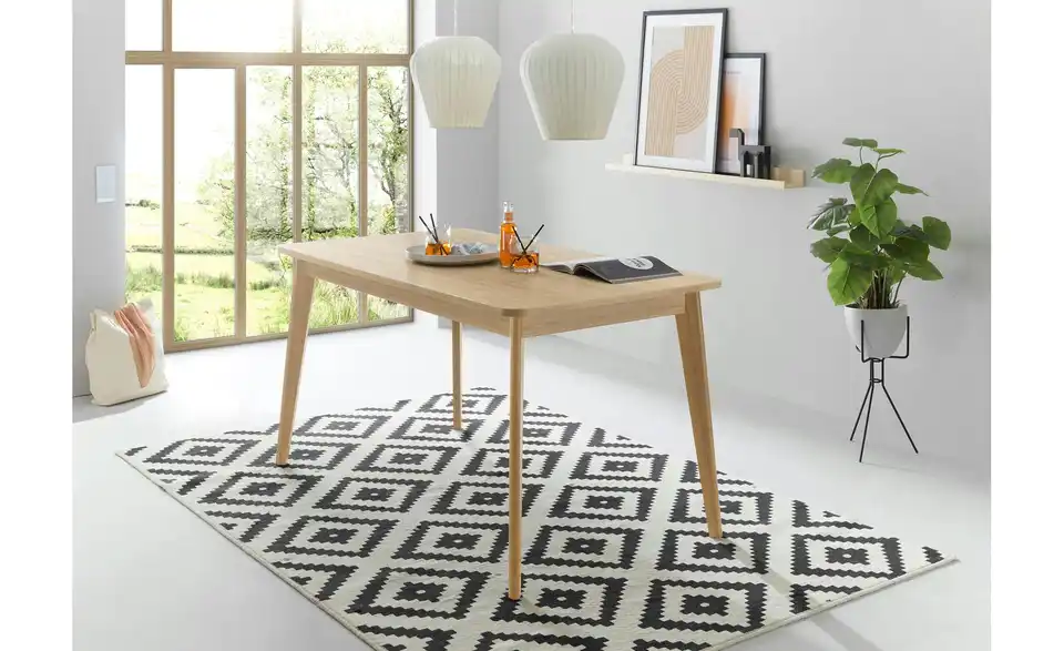 Ausziehbarer Esstisch 140 -180 cm Ausziehbar Malaren BHL 140|75|80 cm