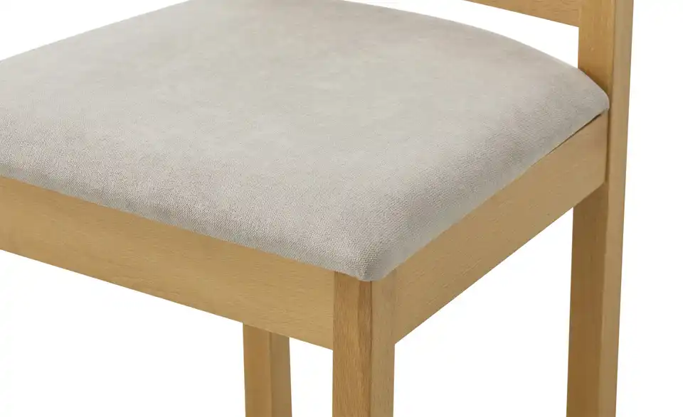 smart Esszimmerstuhl aus Massivholz Magnus BHT 45|99,5|54 cm, Mikrofaser