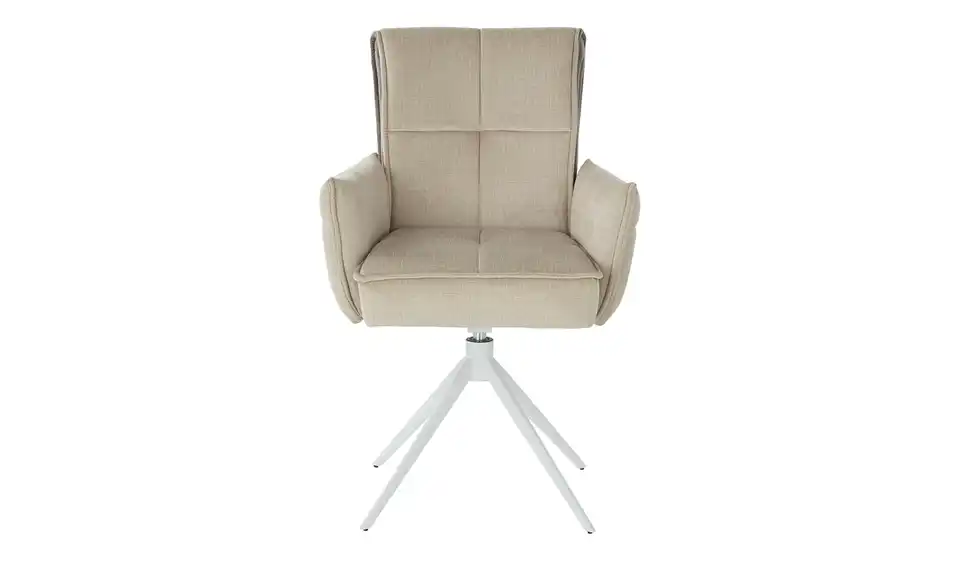 Armlehnstuhl drehbar Björn BHT 58|88|62 cm, Samt
