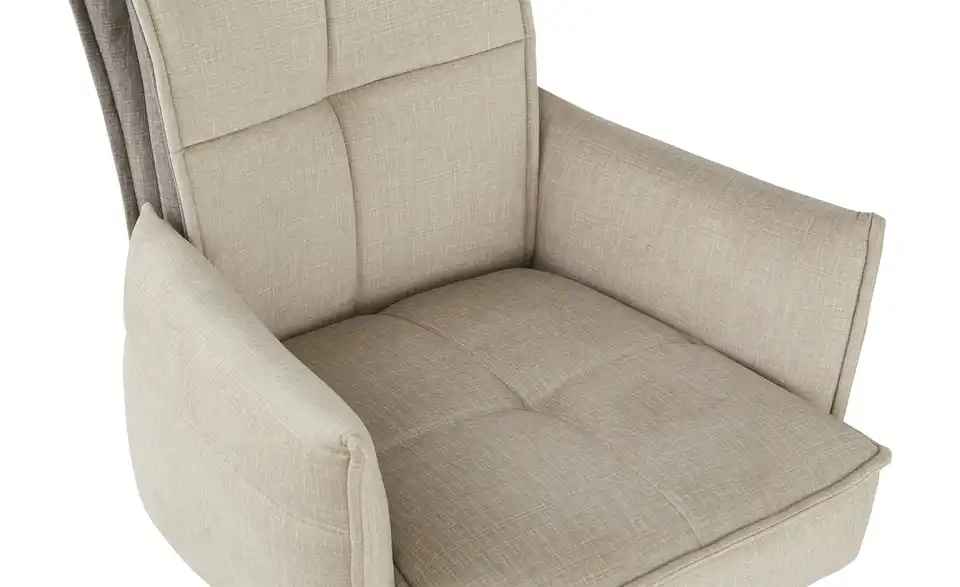 Armlehnstuhl drehbar Björn BHT 58|88|62 cm, Samt