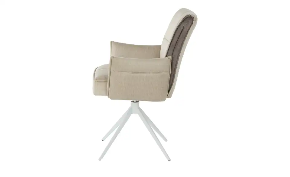 Armlehnstuhl drehbar Björn BHT 58|88|62 cm, Samt