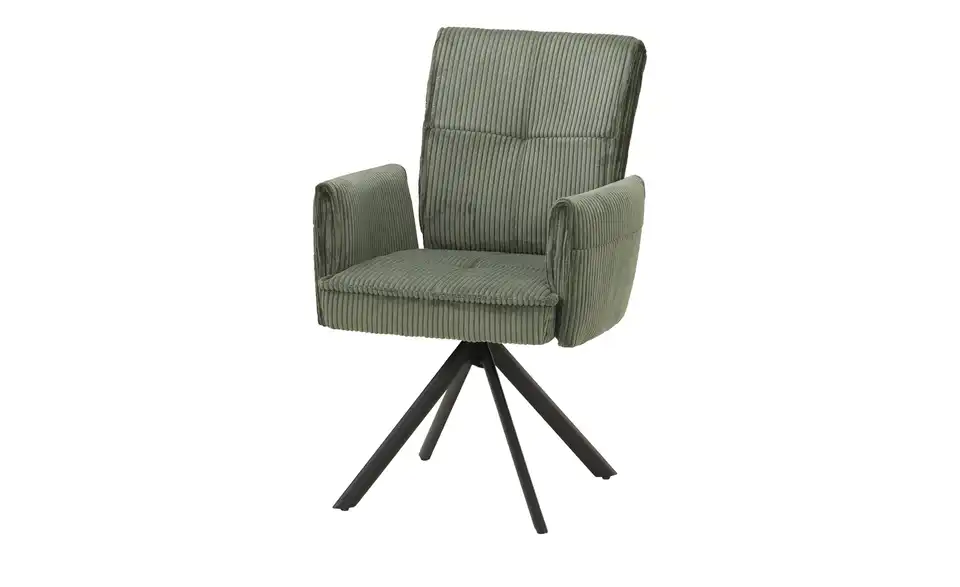 Armlehnstuhl Richy BHT 59|91,5|66,5 cm, Cordstoff