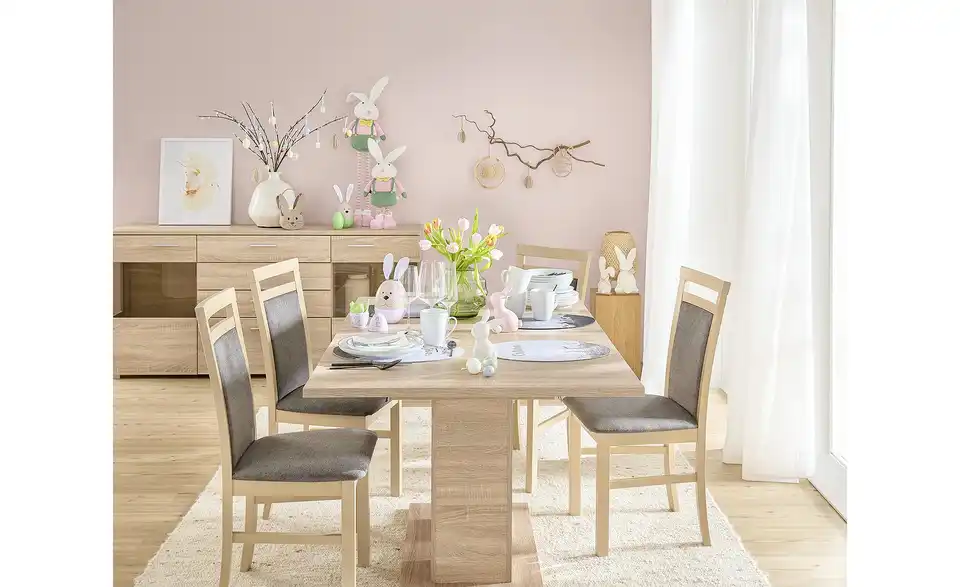 Stuhl Monty BHT 43|93|47 cm, Velours