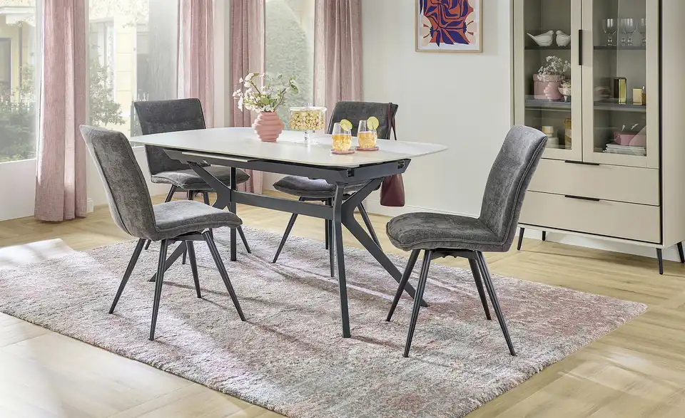 Stuhl Fritz BHT 47|89|64 cm, Mikrofaser