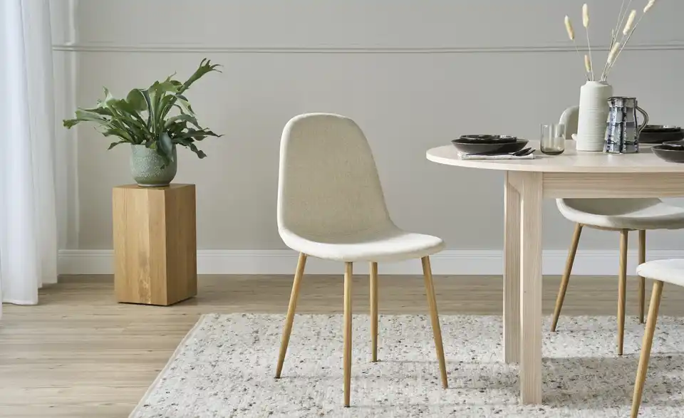 Stuhl Maurice BHT 44|87|54 cm, Webstoff