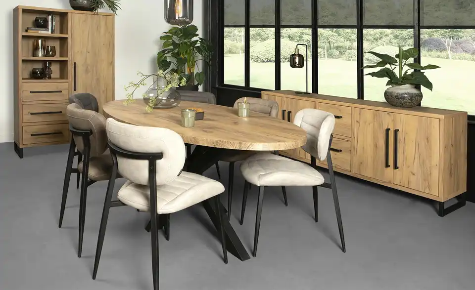 uno Esstisch Ronda BHL 90|77|160 cm