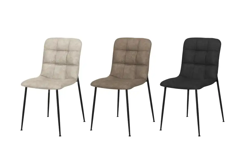 uno Esszimmerstuhl Ancona BHT 44,5|81,5|57,5 cm, Mikrofaser