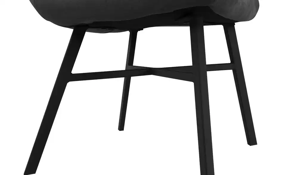 uno Esszimmerstuhl Bowie BHT 49,5|88|66,5 cm, Mikrofaser