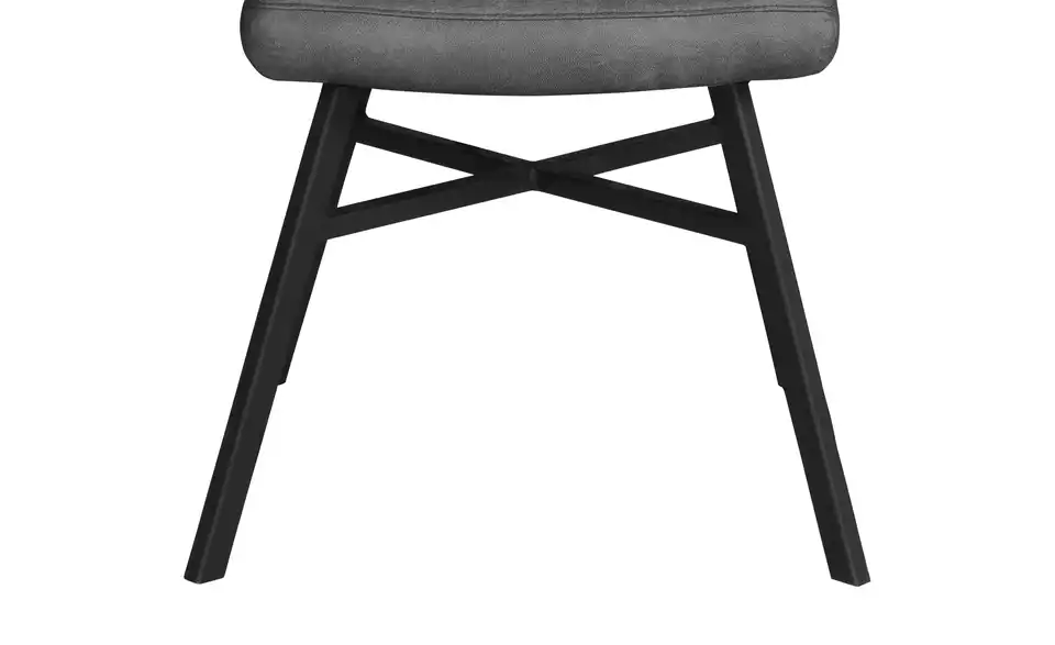 uno Esszimmerstuhl Bowie BHT 49,5|88|66,5 cm, Mikrofaser