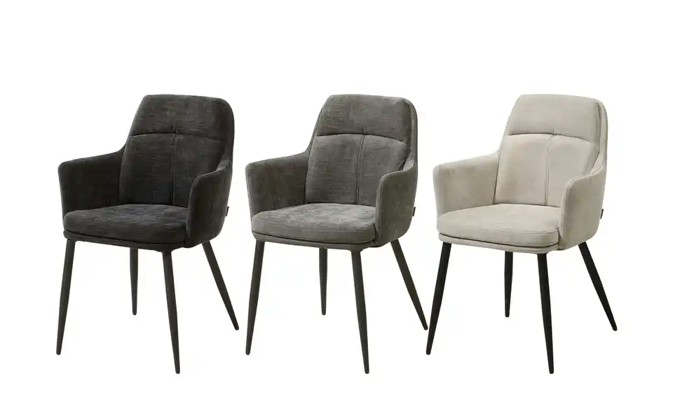 uno Armlehnstuhl Donna BHT 57,5|86,5|63,5 cm, Mikrofaser