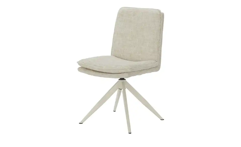 Stuhl drehbar Cedric BHT 49|85|63 cm, Boucléstoff