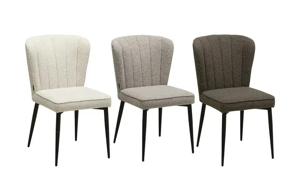 uno Esszimmerstuhl Fourty BHT 54,5|86,5|63 cm, Boucléstoff