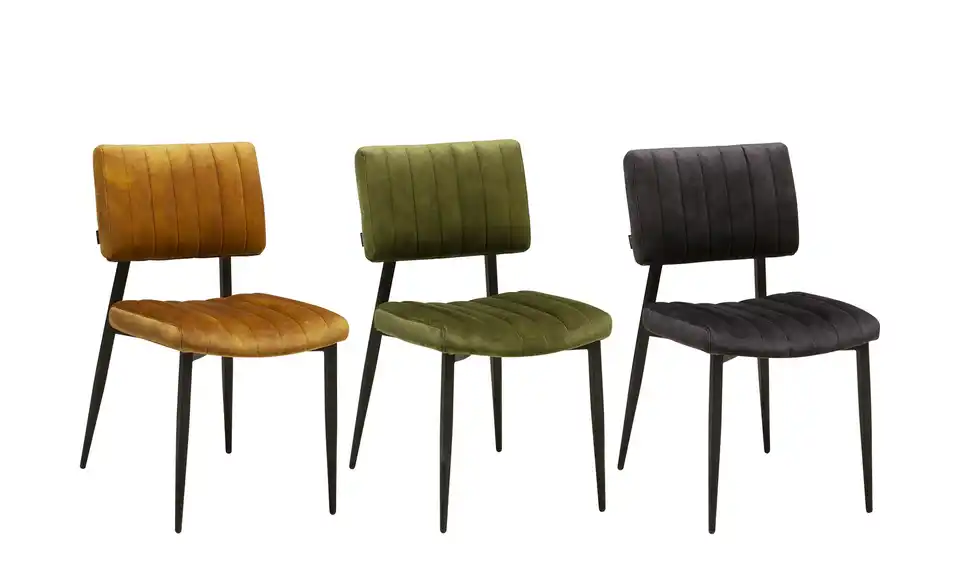 uno Esszimmerstuhl Ivan BHT 46|85|62 cm, Velours