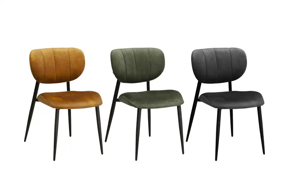 uno Esszimmerstuhl Jona BHT 53|83,5|62 cm, Velours uno Esszimmerstuhl Jona BHT 53|83,5|62 cm, Velours