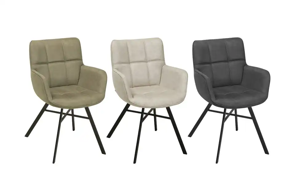 uno Armlehnstuhl Marcon BHT 59|85,5|65 cm, Mikrofaser