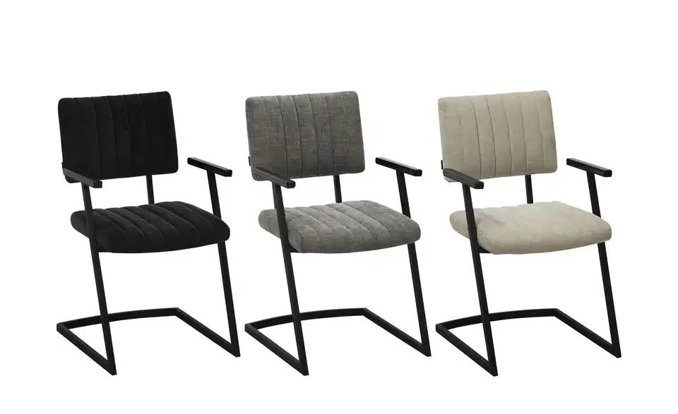 uno Esszimmerstuhl Mats BHT 52,5|88|64,5 cm, Velours