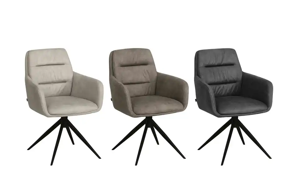 uno Esszimmerstuhl Paco BHT 57,5|87,5|63,5 cm, Mikrofaser