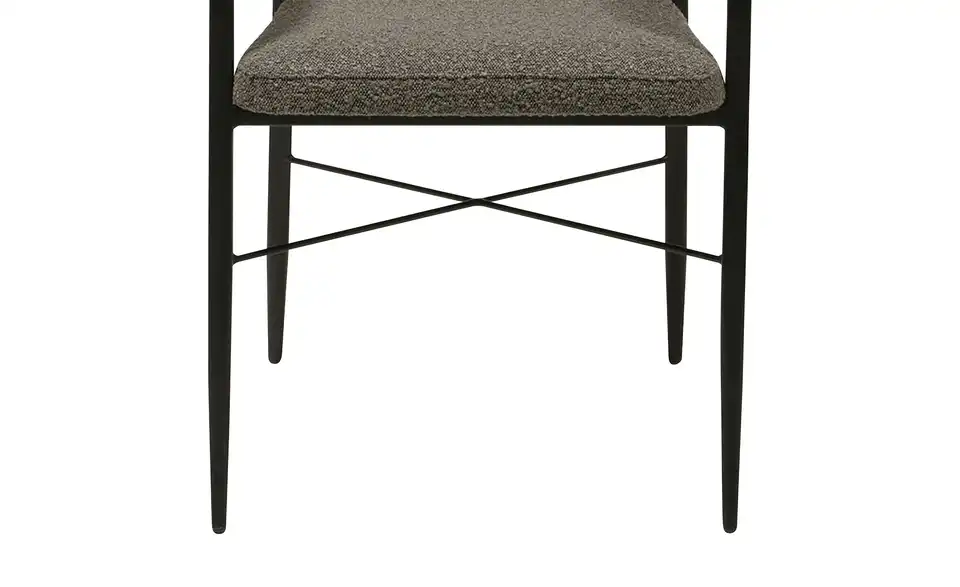 uno Armlehnstuhl Roma BHT 55,5|83|61,5 cm, Boucléstoff