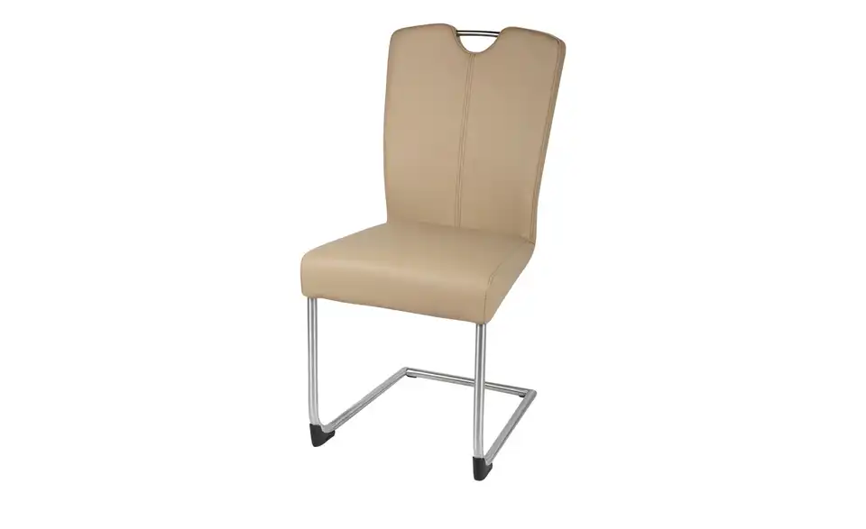 uno Freischwinger Sammy BHT 45|98|56 cm, Leder