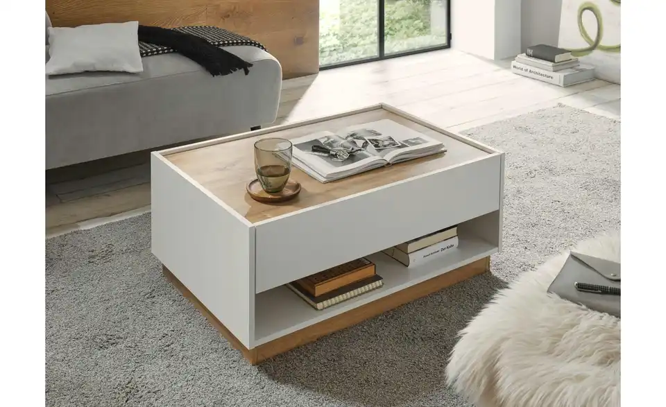 Couchtisch mit Stauraum Cande BHL 60|38|90 cm