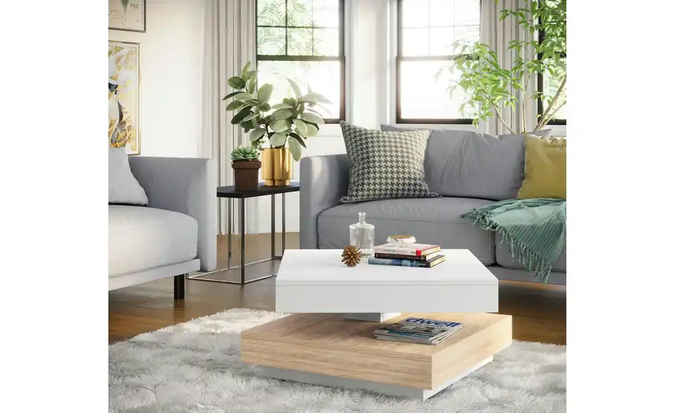 Couchtisch drehbar Montecristo BHL 67|35|67 cm