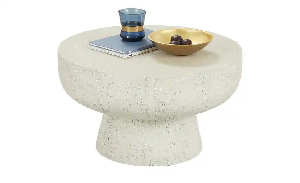 Couchtisch Travertino H 40,5 cm, Ø 70,5 cm