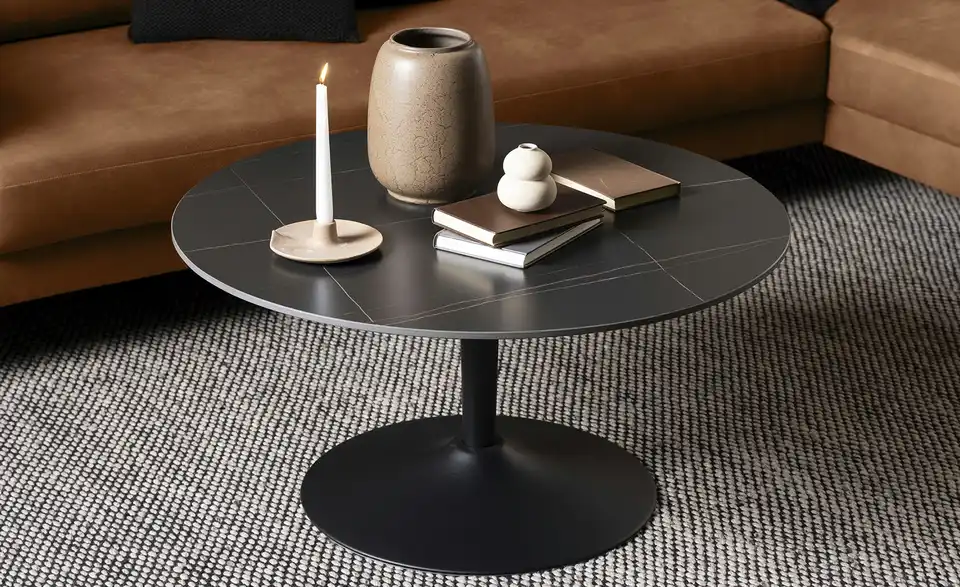 Couchtisch Formica H 45 cm, Ø 90 cm