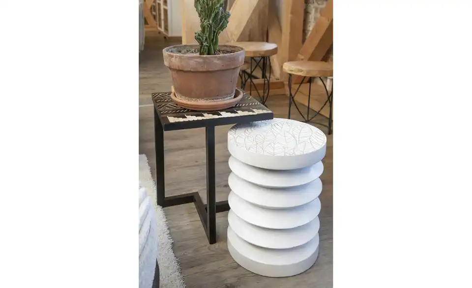 Beistelltisch Groove H 45 cm, Ø 34 cm