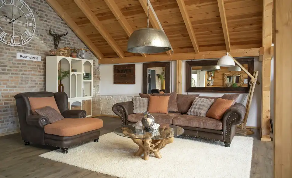 Couchtisch Lotus H 46 cm, Ø 110 cm