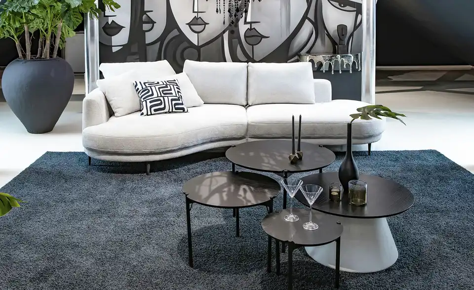 Couchtisch Crazy H 36 cm, Ø 70 cm