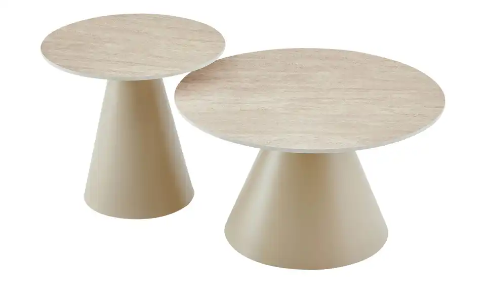 Couchtisch 2er Set Tronchetto H 41 cm, Ø 70 cm Couchtisch 2er Set Tronchetto H 41 cm, Ø 70 cm