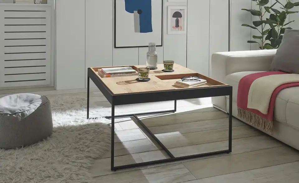 Couchtisch Turn BHL 83|45|83 cm