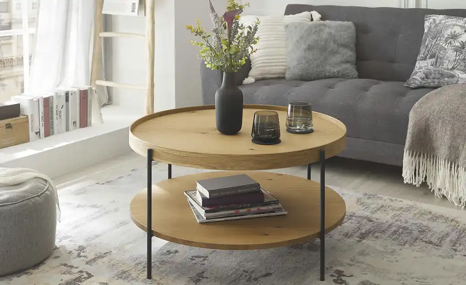 Couchtisch Disc H 45 cm, Ø 80 cm