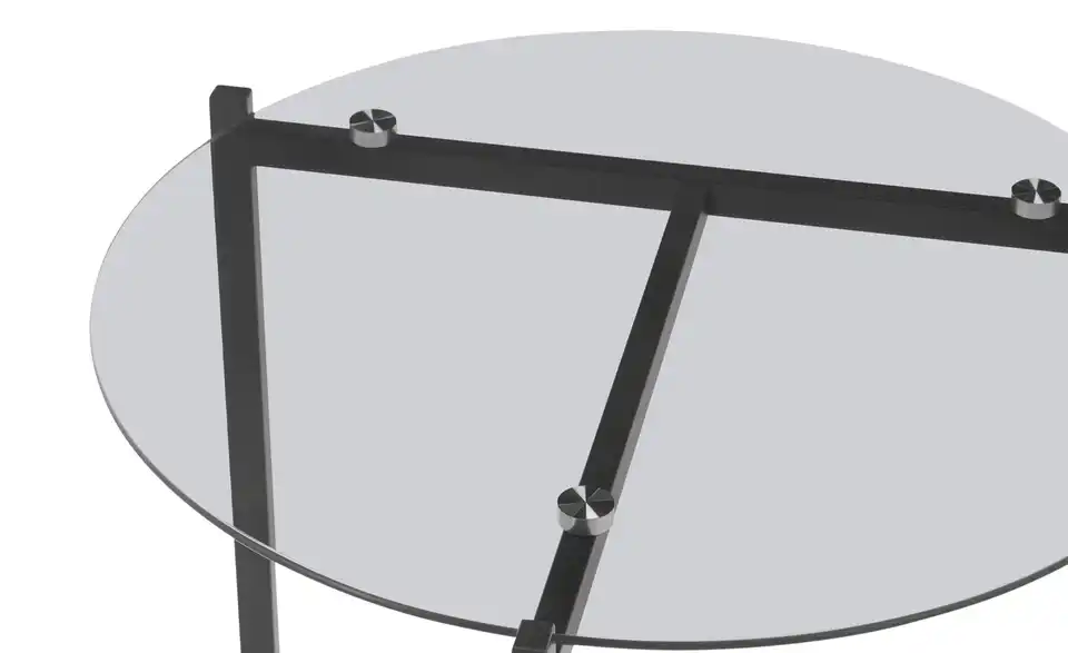 Couchtisch Dattilo H 50 cm, Ø 50 cm