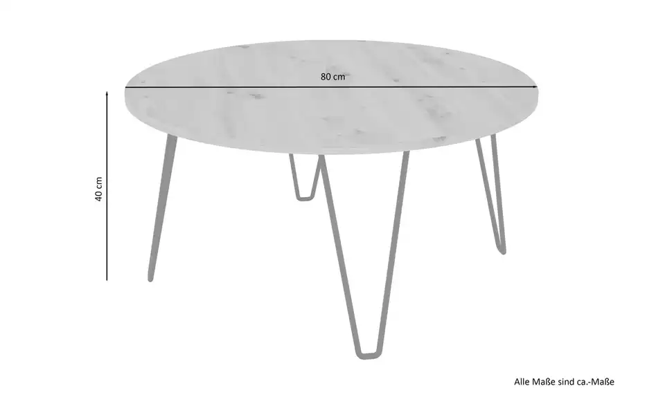 Couchtisch Flair BHL 80|40|80 cm