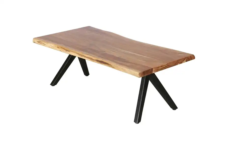 Couchtisch mit Baumkante Cheta BHL 115|37|60 cm