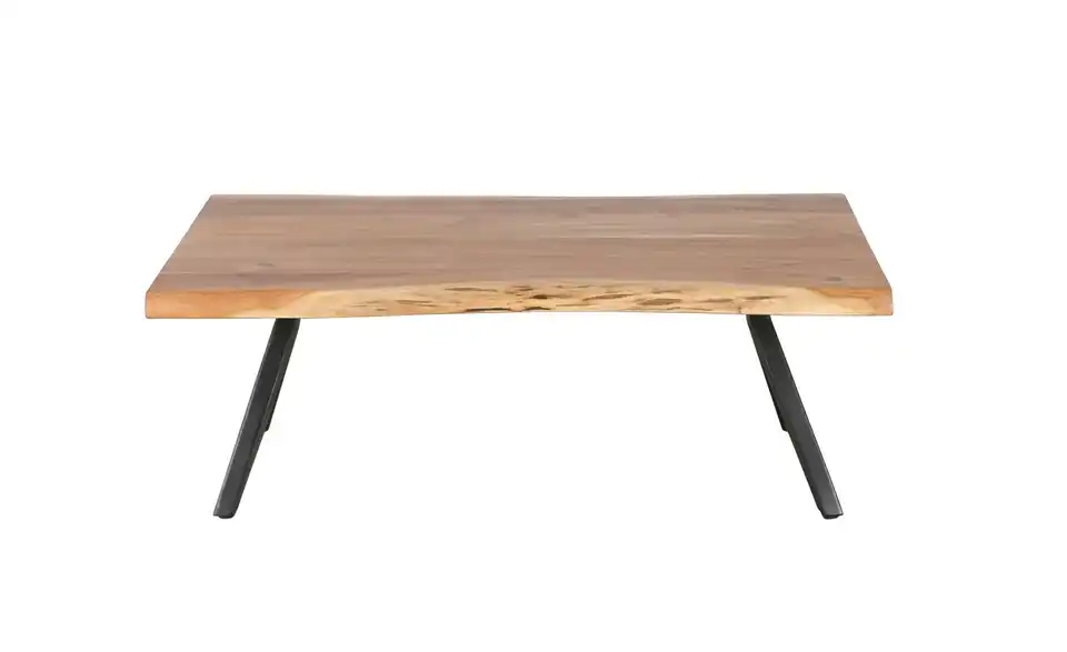 Couchtisch mit Baumkante Cheta BHL 115|37|60 cm