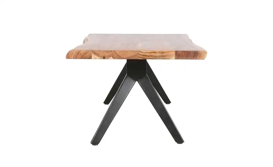 Couchtisch mit Baumkante Cheta BHL 115|37|60 cm