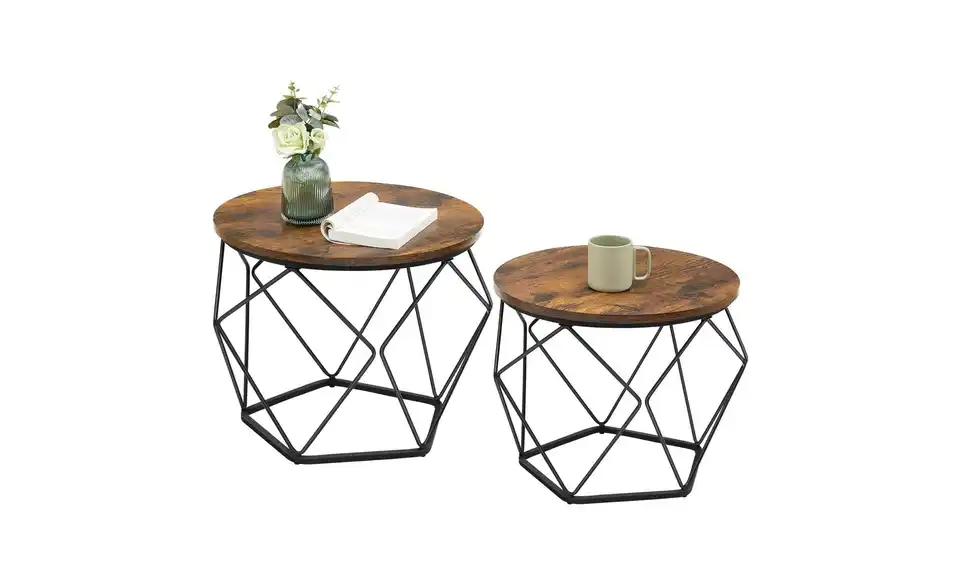 Couchtisch 2er-Set Greta BHL 50|40|50 cm