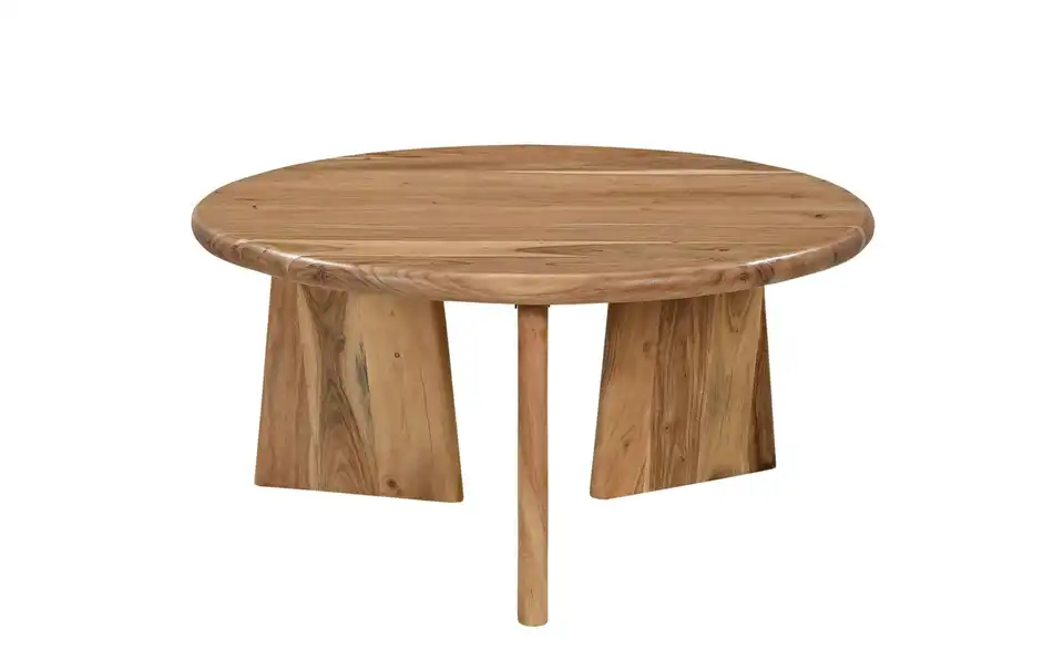 Couchtisch Acacia Wave H 44 cm, Ø 90 cm Couchtisch Acacia Wave H 44 cm, Ø 90 cm
