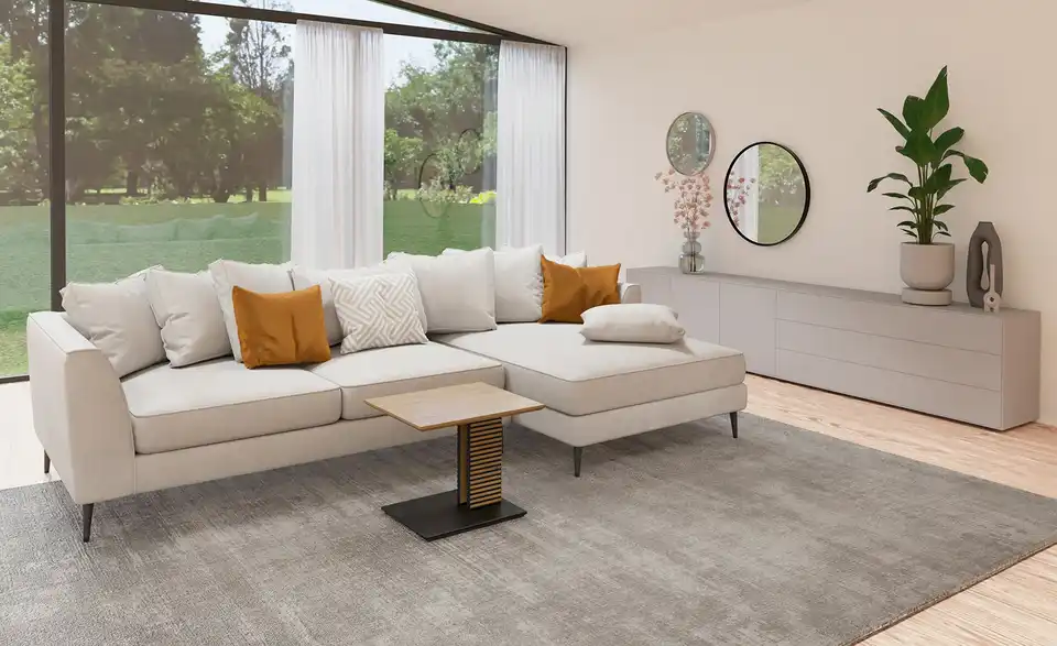 Couchtisch Velbert BHL 47|47|55 cm