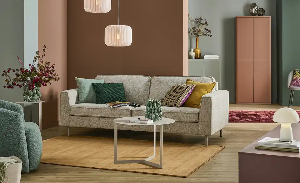 Love it Couchtisch 2er-Set Palmaria H 45 cm, Ø 65 cm